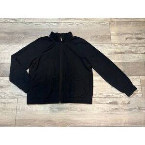 Jockey black bomber jacket, size L